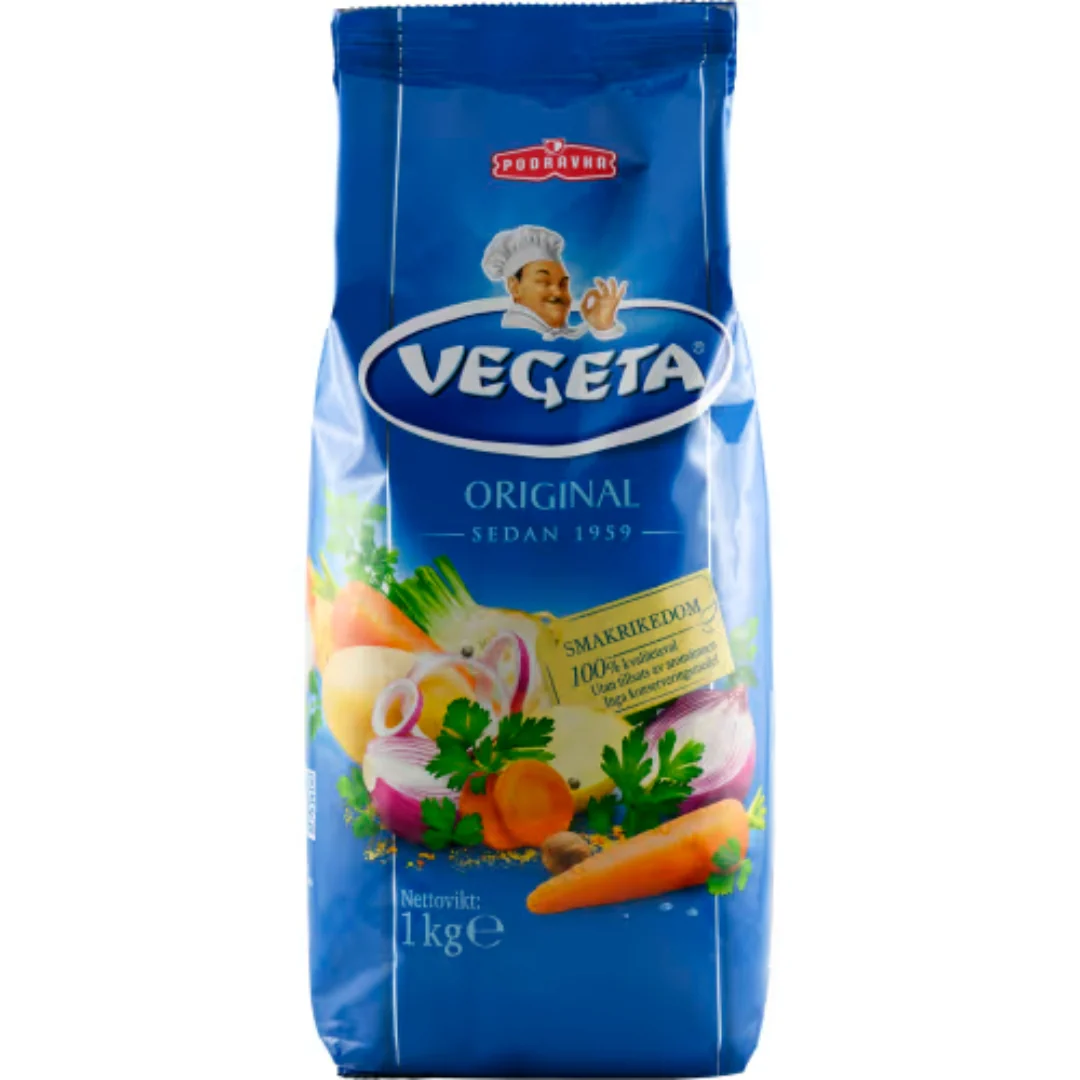 Podravka Vegeta Allkrydda Original PÄse - All-Purpose Seasoning 1kg