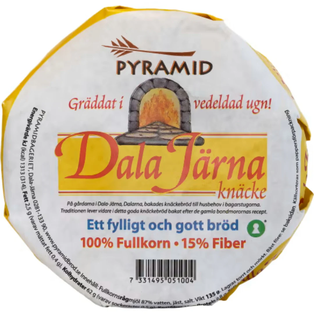 Pyramid Knäckebröd Dalajärna - Crispbread 135g
