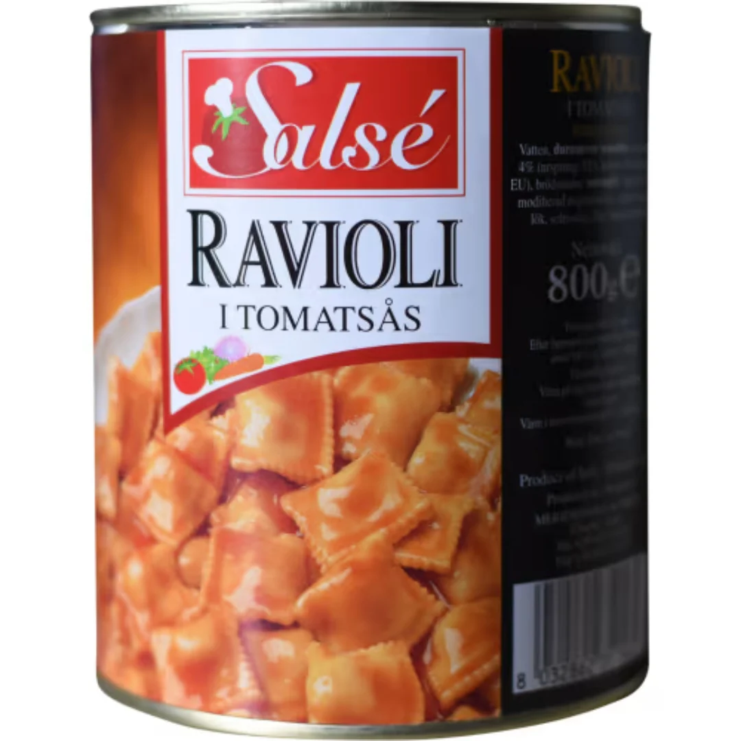 Salsé Ravioli i TomatsÄs - Ravioli with Beef in Tomato Sauce 800g