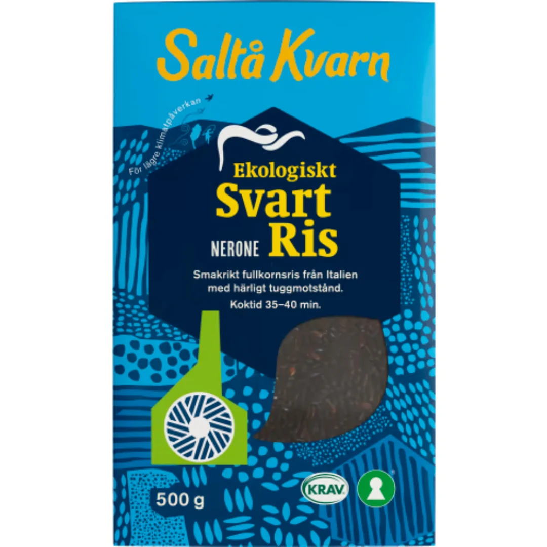 SaltÄ Kvarn Svart Ris - Black Rice 500g