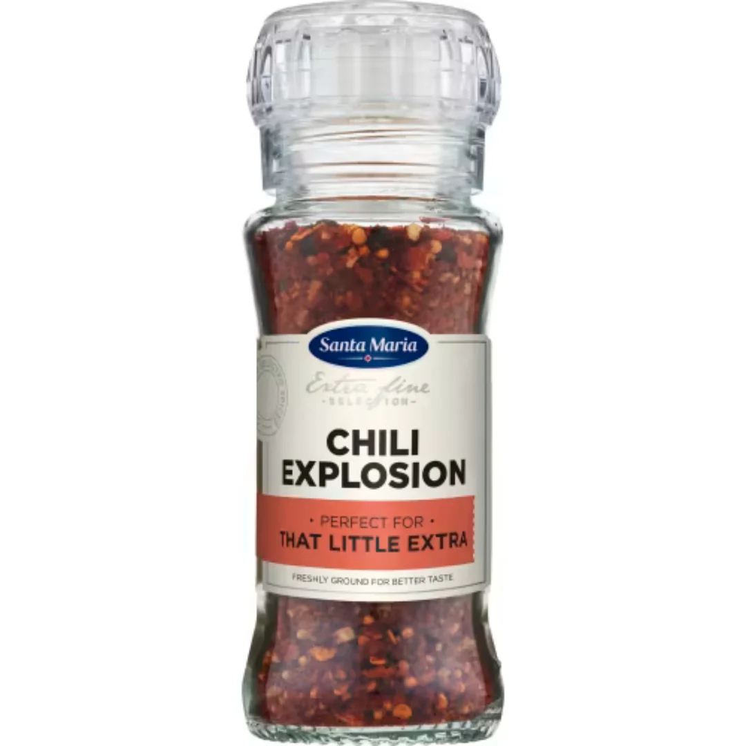 Santa Maria Chili Explosion Kvarn - Chili Explosion 70g