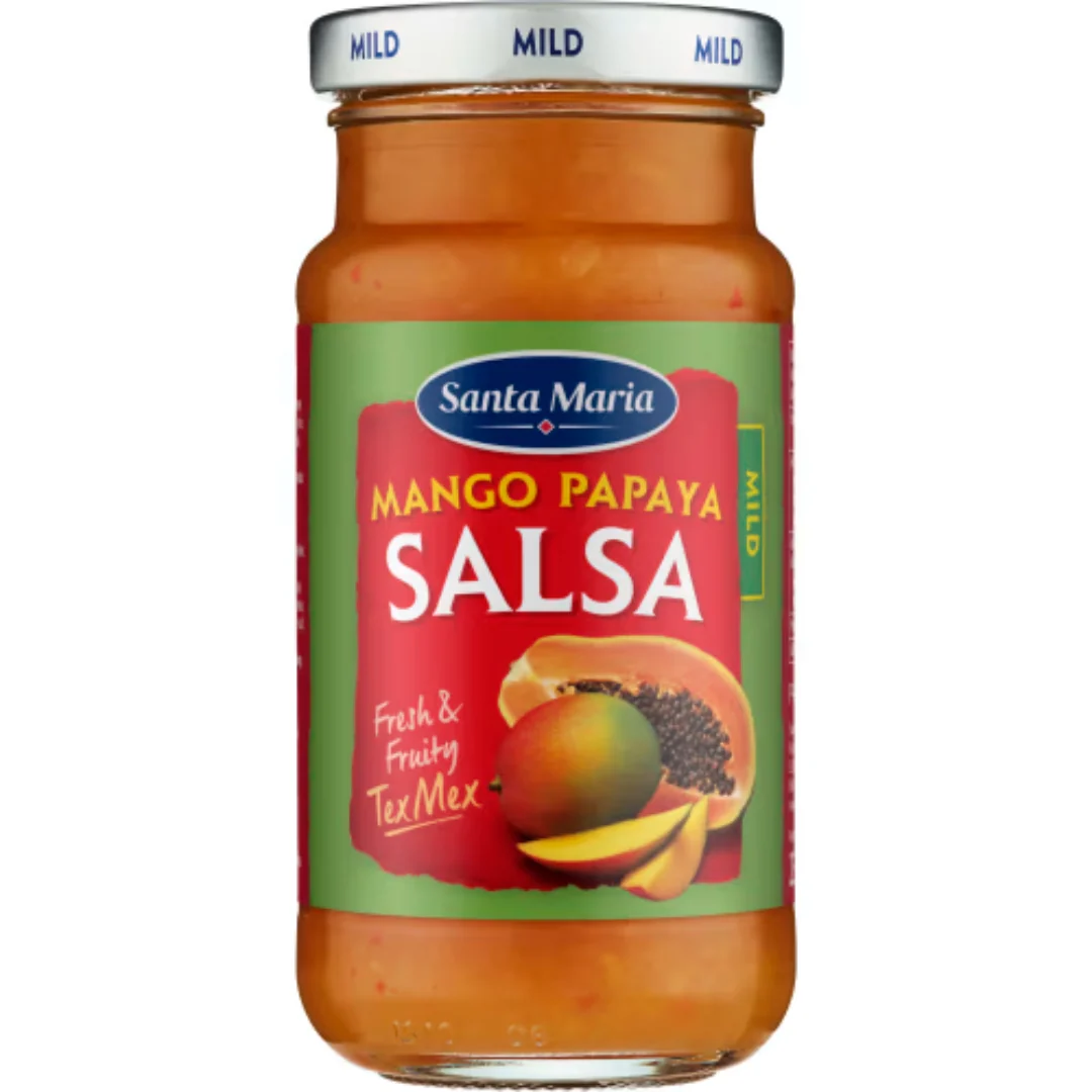 Santa Maria Mango/papaya Salsa Mild - Mango Papaya Salsa 230g