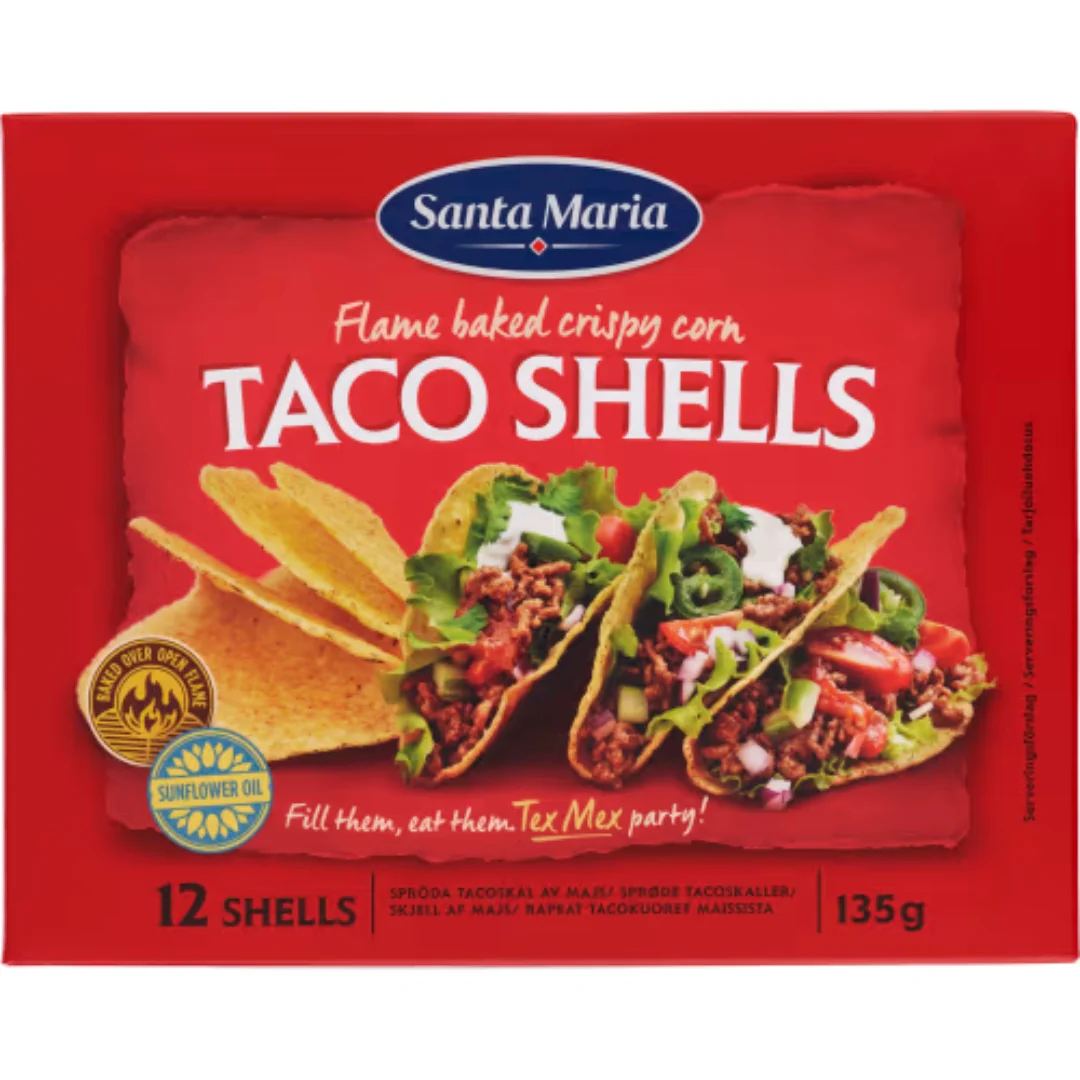 Santa Maria Taco Shells 12-pack - Taco Shells 135g