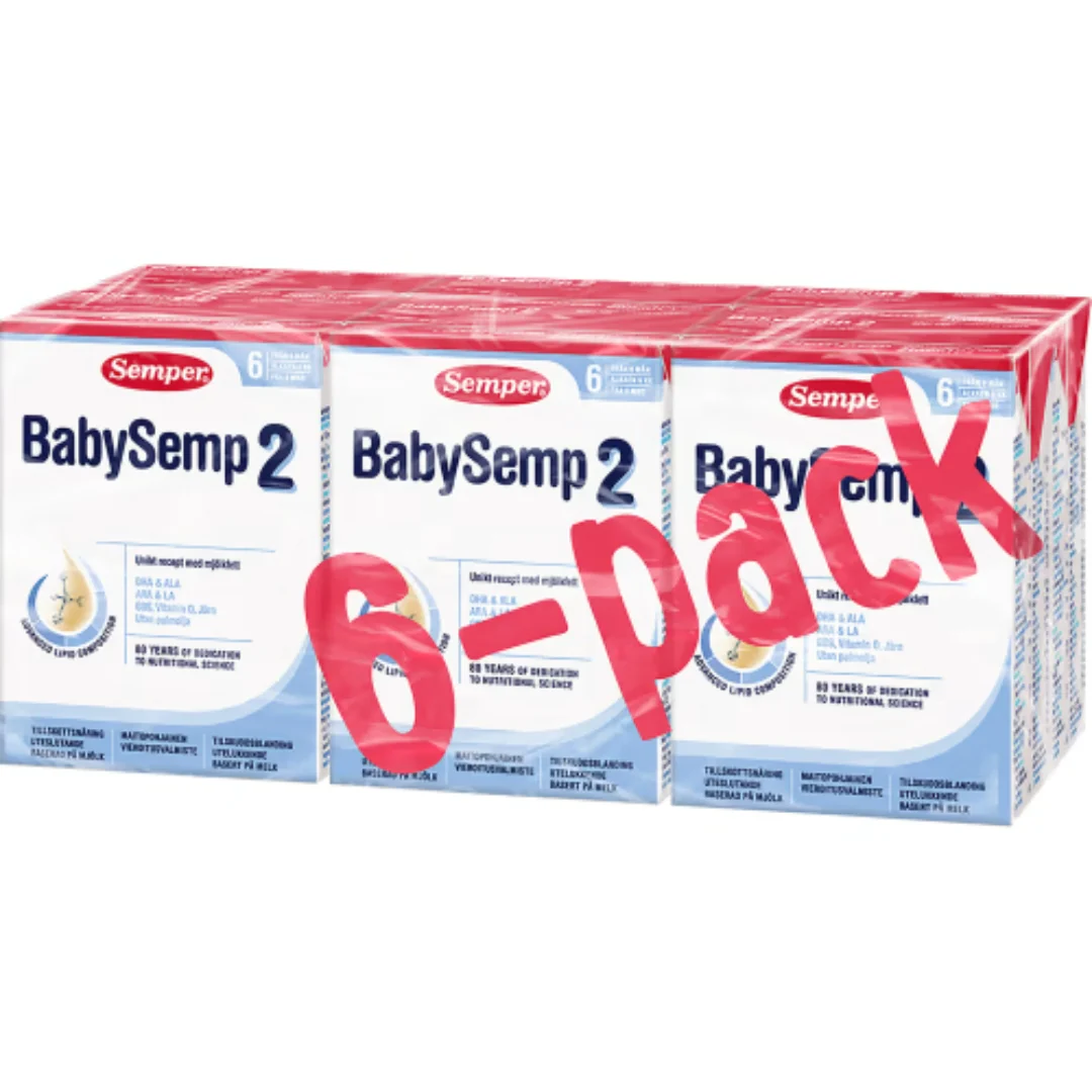 Semper Baby Semp 2 TillskottsnÀring FrÄn 6 MÄnader - Follow-on Milk Drink 1.2l