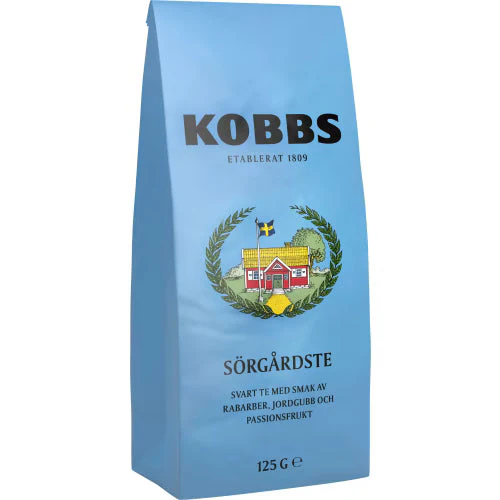 KOBBS SörgÄrdste Svart Te - Black Tea 125g