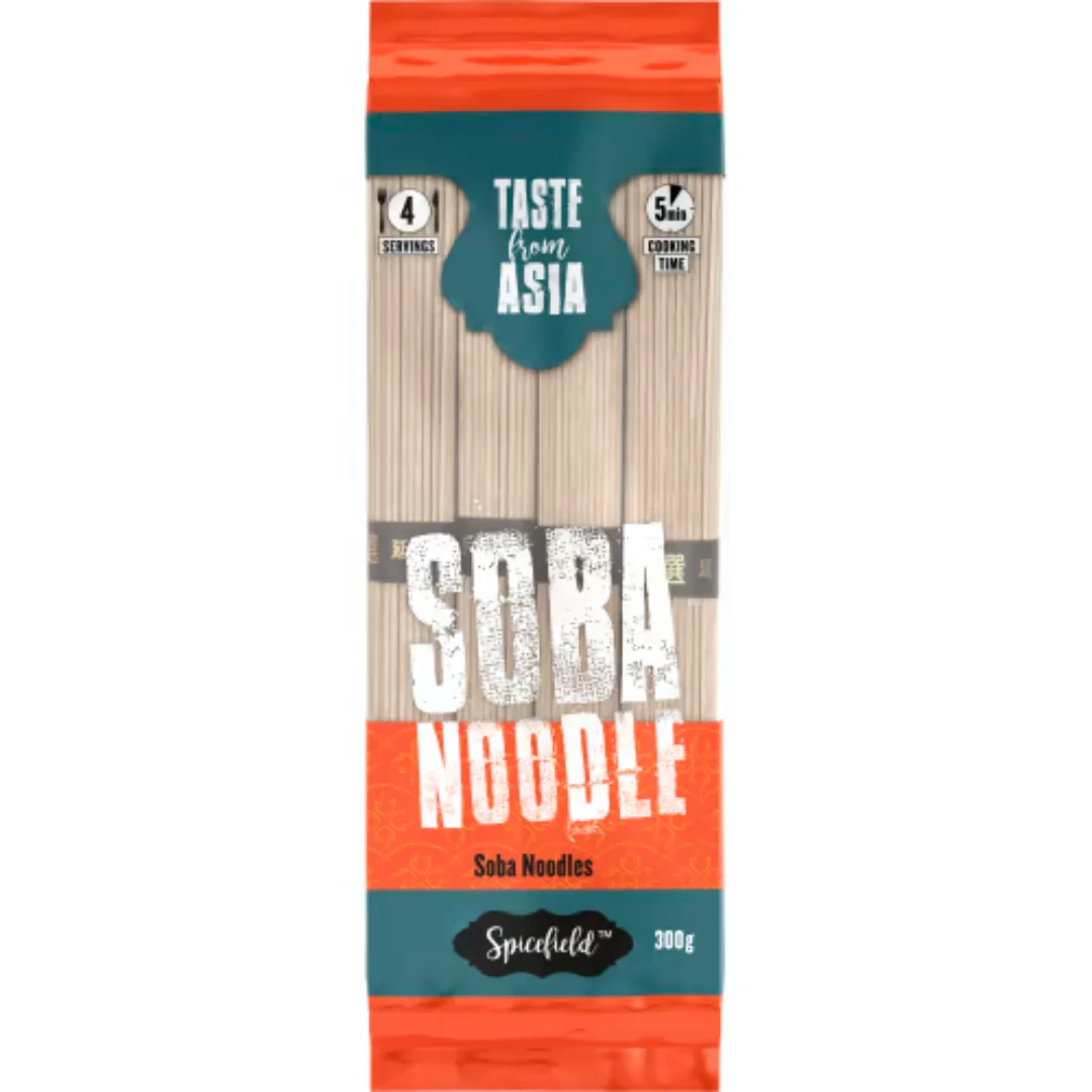 Spicefield Soba Nudlar - Soba Noodles 300g