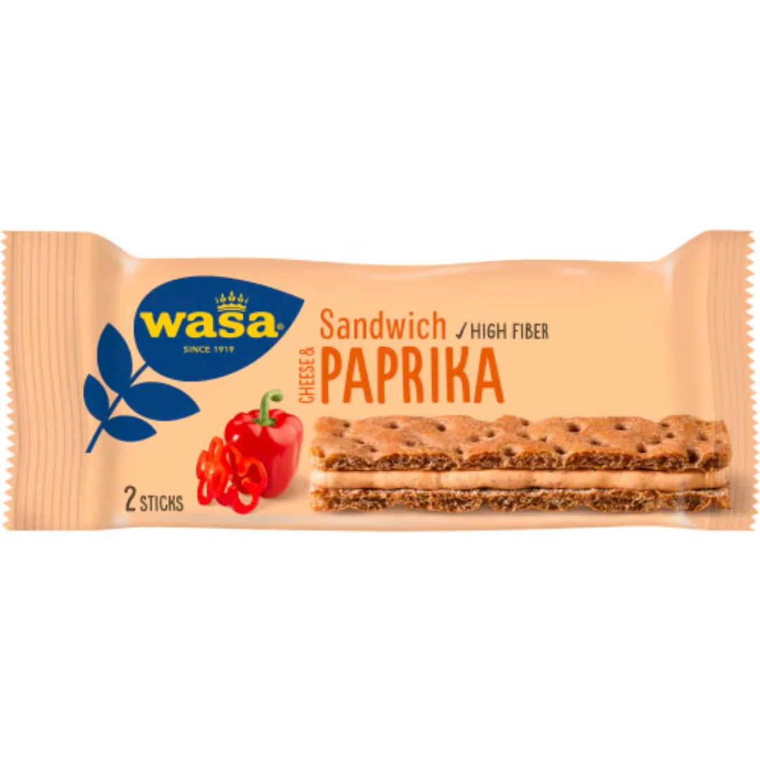 Wasa Cheese Paprika Sandwich - 37g