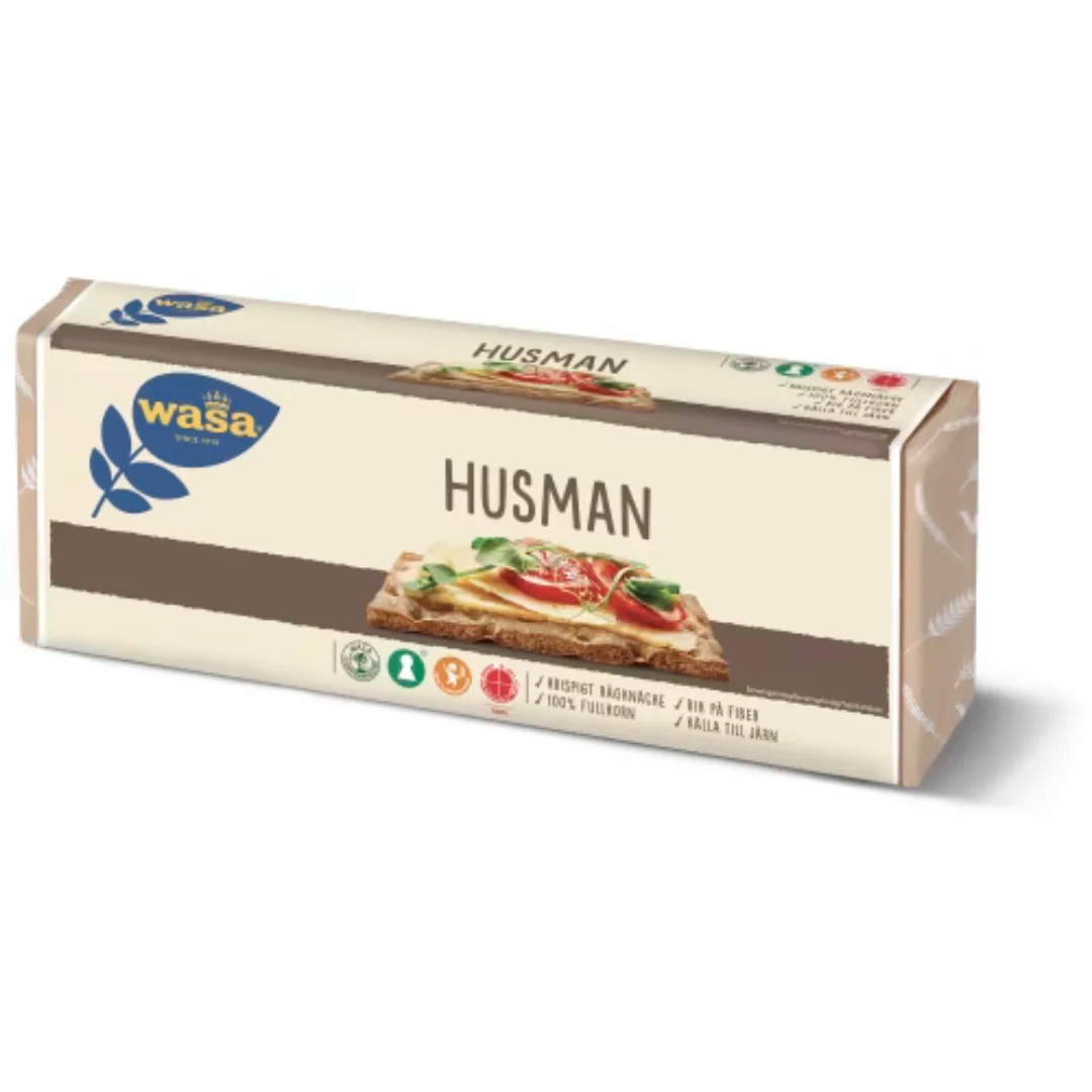 Wasa Husman – Traditional Rye Crispbread 520g