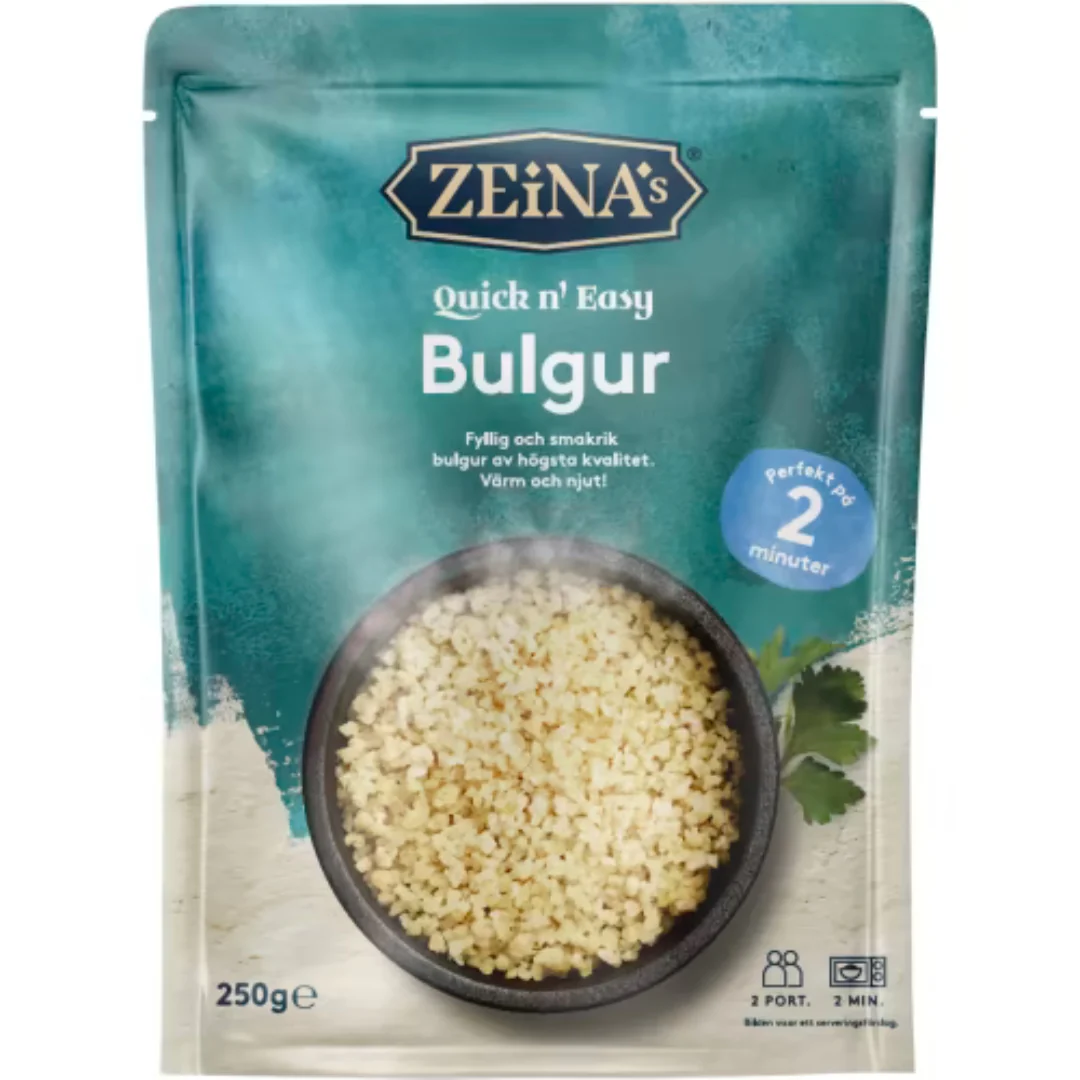 Zeinas Bulgur Quick N' Easy/2 Port - Bulgur Quick-Cook / 2 Servings 250g