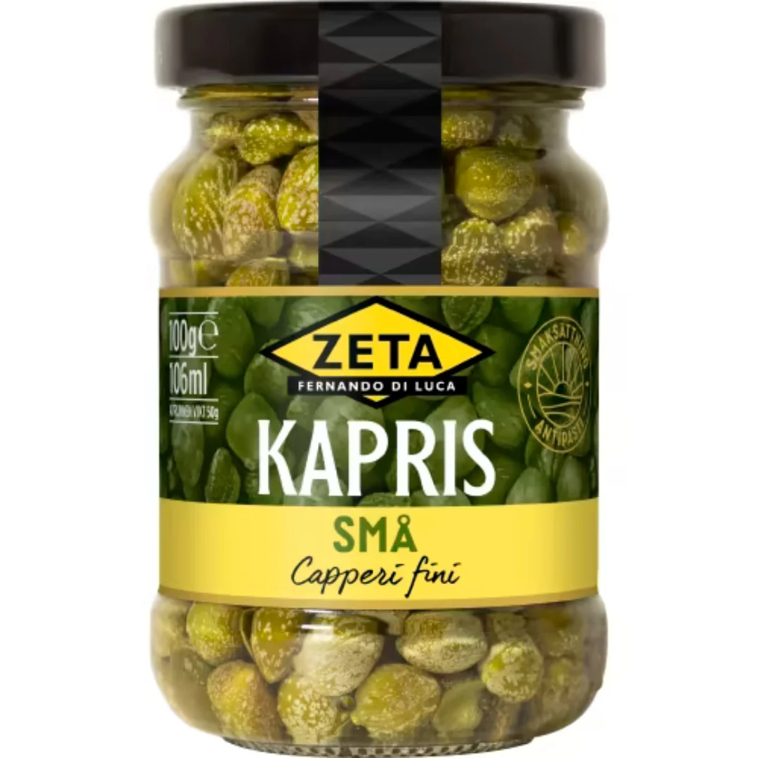 Zeta Kapris SmÄ - Small Capers 100g