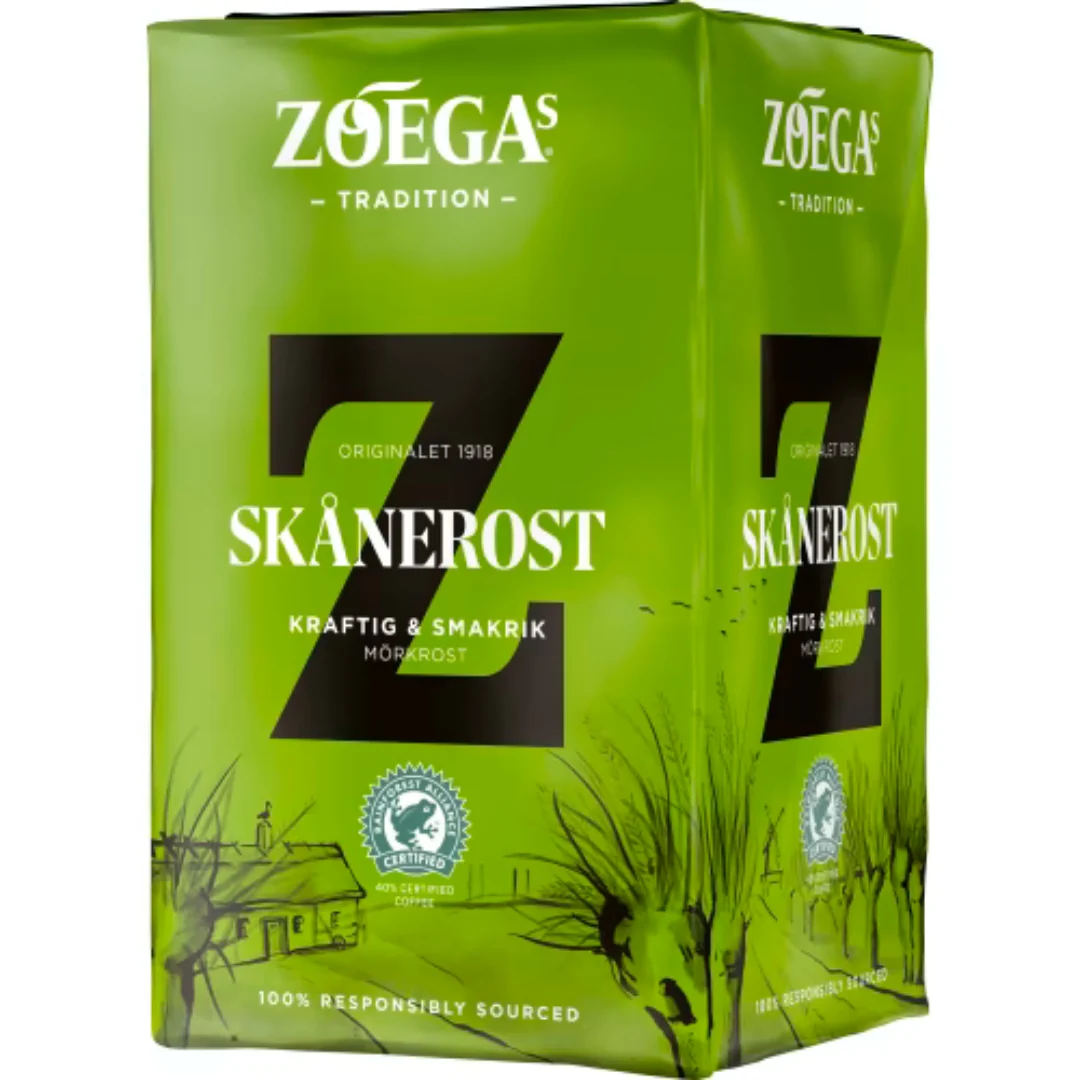 Zoégas Skånerost - Dark Ground Filter Coffee 450g